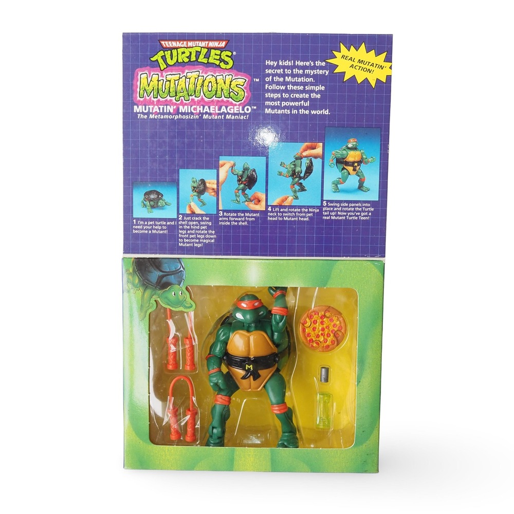 TMNT‎ Teenage Mutant Ninja Turtles Mutations Mutatin Michaelangelo 1992 Vintage